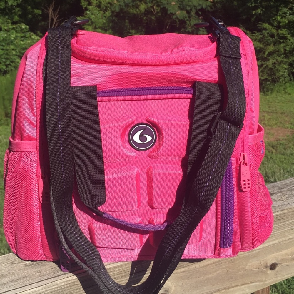 6pack fitness meal cooler carrier